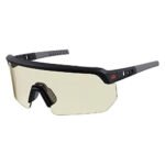 Ergodyne AEGIR Enhanced Anti-Fog Safety Glasses, Matte Black Frame