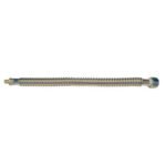Apollo 1/2 in. Stainless Steel PEX-B Barb X 3/4 in. Female Pipe Thread X 18 in. Water Heater Connector - Image 2
